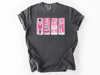 Nutcracker Ballet Christmas Shirt: Women's Holiday Tee