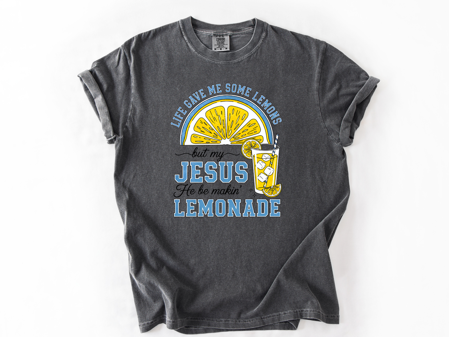 Jesus Makes Lemonade Shirt, Faith Apparel Christian Tee, Vintage Style Child of God T-Shirt, Forrest Frank Inspired Gift for Her