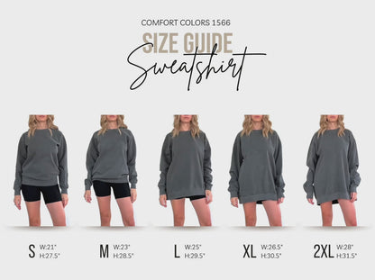 Happy Girl Sweatshirt | Daisy Crewneck Sweater | Vintage Floral Pullover | Cute Bike Girl Top | Cozy Boho Positive Vibes