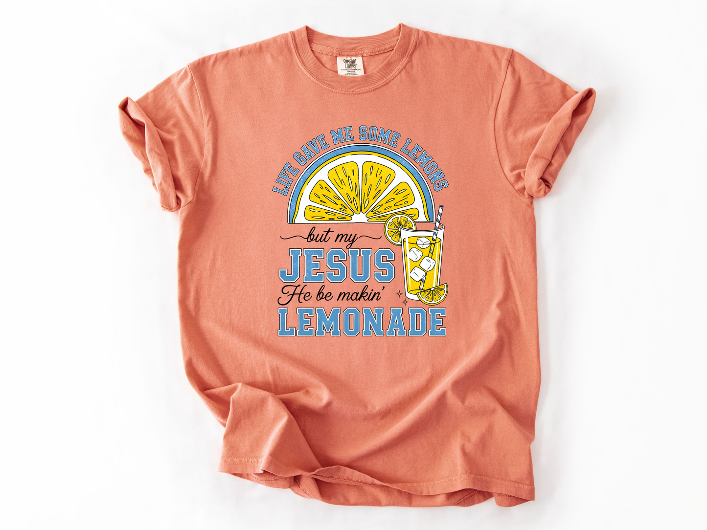 Jesus Makes Lemonade Shirt, Faith Apparel Christian Tee, Vintage Style Child of God T-Shirt, Forrest Frank Inspired Gift for Her