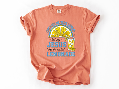 Jesus Makes Lemonade Shirt, Faith Apparel Christian Tee, Vintage Style Child of God T-Shirt, Forrest Frank Inspired Gift for Her