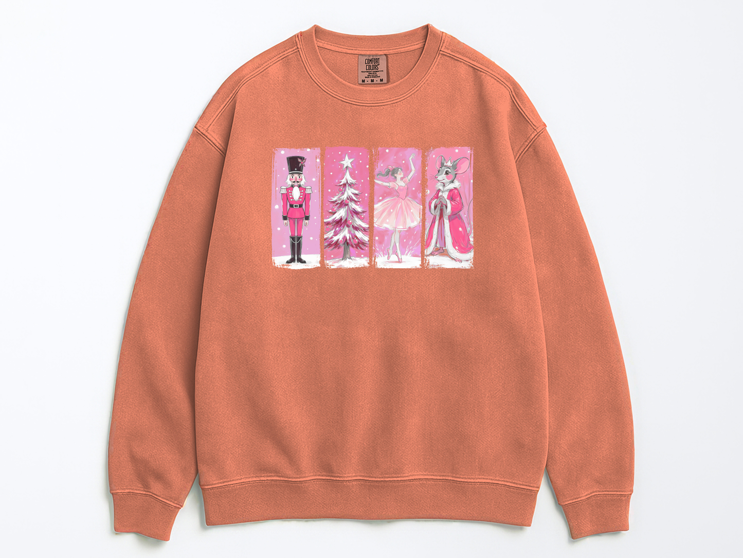 Retro Nutcracker Ballet Christmas Sweatshirt: Festive Holiday Sweatshirt