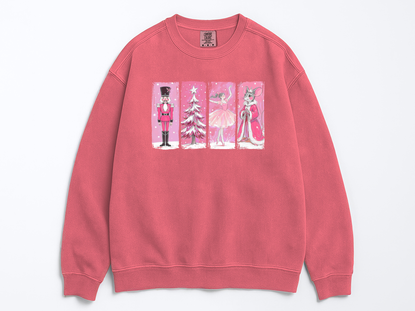Retro Nutcracker Ballet Christmas Sweatshirt: Festive Holiday Sweatshirt