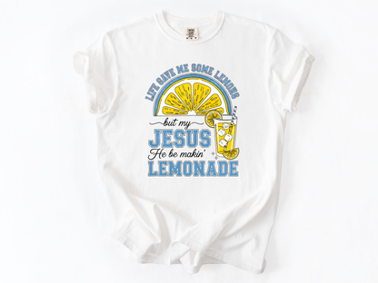 Jesus Makes Lemonade Shirt, Faith Apparel Christian Tee, Vintage Style Child of God T-Shirt, Forrest Frank Inspired Gift for Her