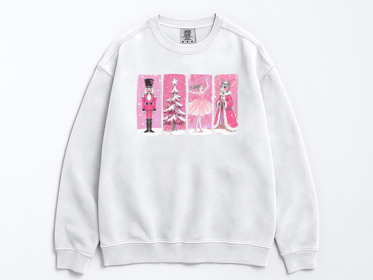 Retro Nutcracker Ballet Christmas Sweatshirt: Festive Holiday Sweatshirt